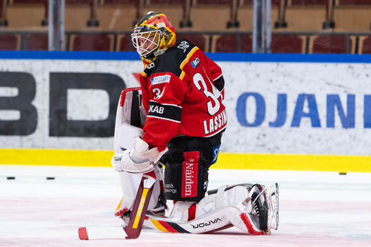 Luleås målvakt Joel Lassinantti