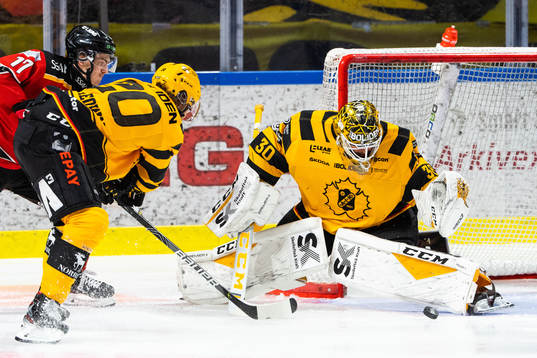 Skellefteås målvakt Gustaf Lindvall
