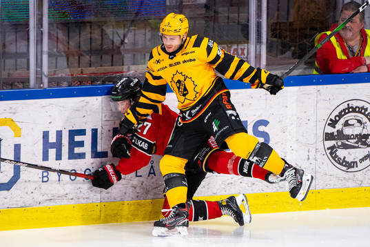 Luleås Nils Lundkvist och Skellefteås Albin Sundsvik