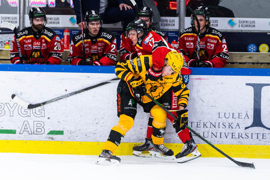 Luleås Isac Brännström och Skellefteås Jonathan Johnson