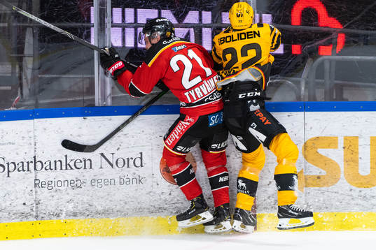 Luleås Juhani Tyrväinen och Skellefteås Jonathan Johnson