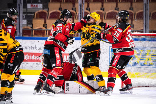 Luleås Oscar Engsund och Pontus Själin