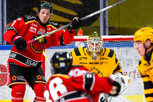 Skellefteås målvakt Gustaf Lindvall