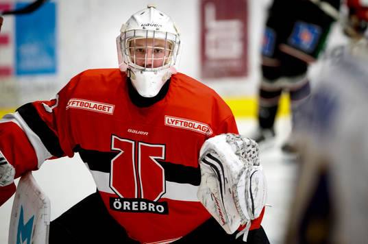 Örebros målvakt Marcus Brännman