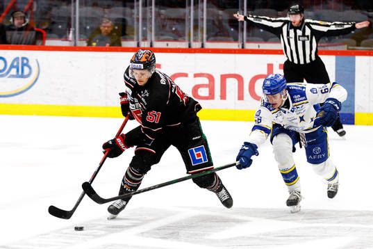 Örebros Kristian Näkyvä och Leksands Nils Åman