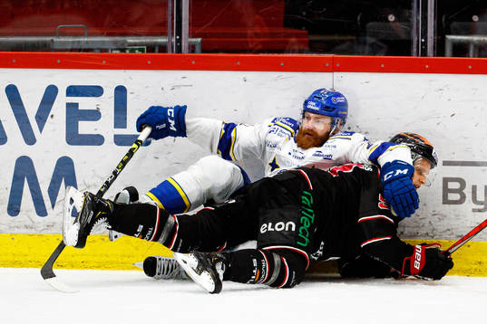 Leksands Mattias Ritola och Örebros Kristian Näkyvä