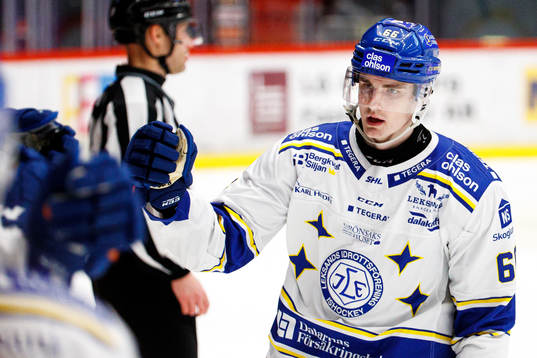 Leksands Nils Åman jublar