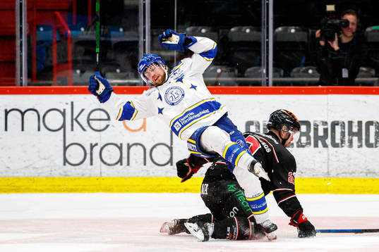 Leksands Oskar Lang och Örebros Rasmus Rissanen