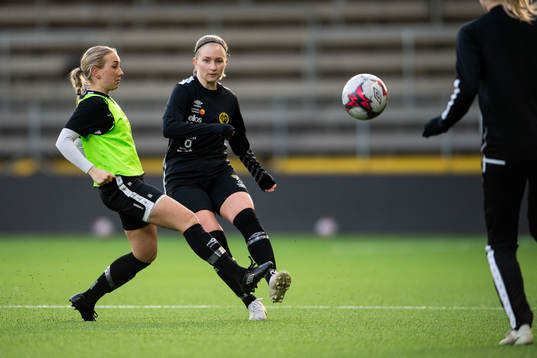 Fanny Johansson och Cornelia Andersson