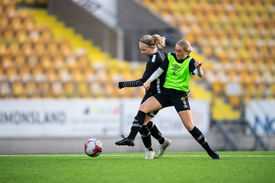 Fanny Johansson och Cornelia Andersson