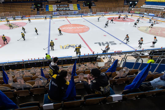 s supportrar ser lagen värma upp