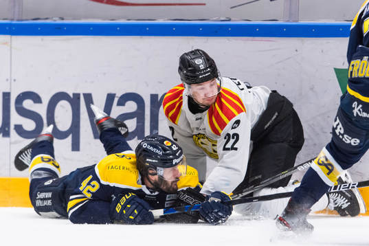 s Niklas Arell och Brynäs Adam Pettersson