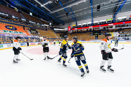 s Arttu Ilomäki och Fredrik Forsberg melaln Brynäs Marcus