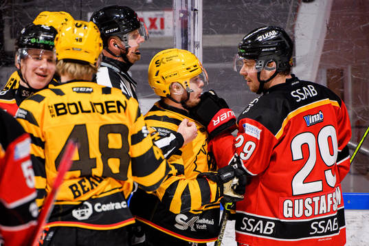 Skellefteås Andreas Wingerli och Luleås Erik Gustafsson