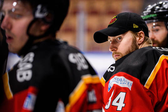 Luleås målvakt Joel Lassinantti deppar