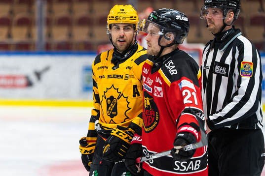 Skellefteås Joakim Lindström och Luleås Juhani Tyrväinen
