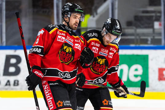 Luleås Eddie Larsson och Juhani Tyrväinen