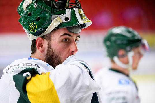 Björklövens målvakt Kevin Poulin