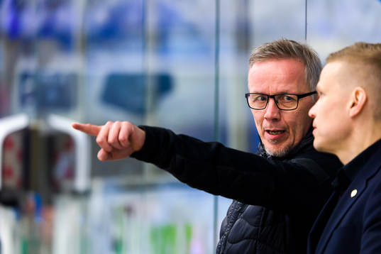Björklövens tränare Hans Wallson
