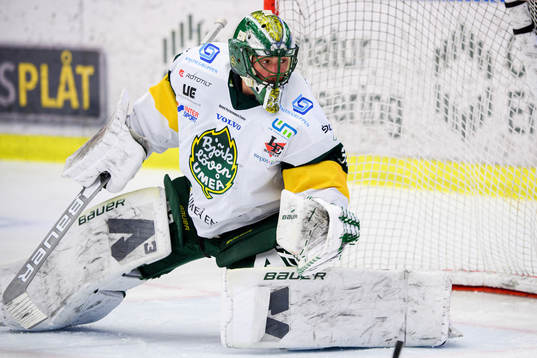 Björklövens målvakt Kevin Poulin