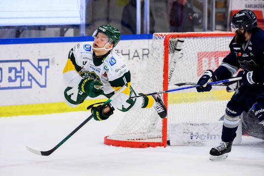 Björklövens Axel Ottosson och Karlskogas Johan Larsson