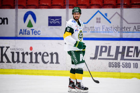 Björklövens Tyler Vesel reagerar på domslut