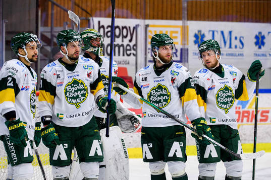 Björklövens spelare deppar