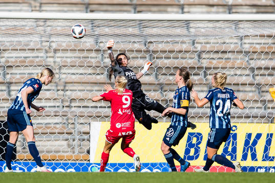 Djurgårdens målvakt Kelsey Daugherty