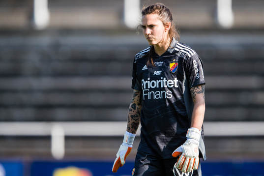 Djurgårdens målvakt Kelsey Daugherty