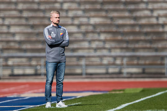 Djurgårdens tränare Pierre Fondin