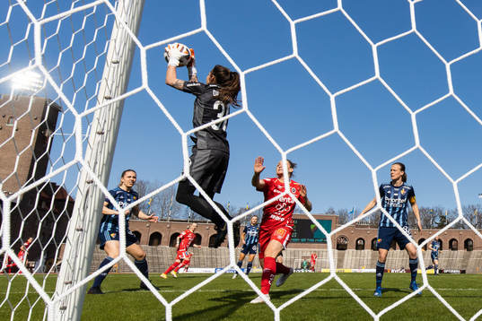 Djurgårdens målvakt Kelsey Daugherty