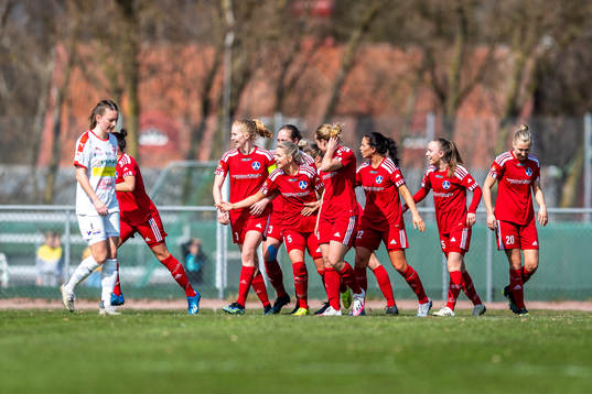 Älvsjös spelare jublar
