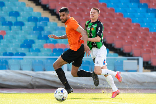 Västerås Pedro Ribeiro och GAIS Johan Andersson