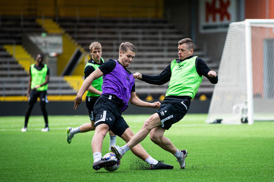 Gustav Broman och Samuel Holmén