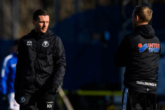 Trelleborgs tränare Kristian Haynes