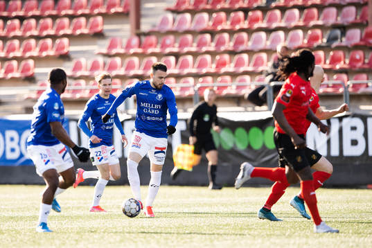 Trelleborgs Henry Offia, Dzenis Kozica och Johan Blomberg