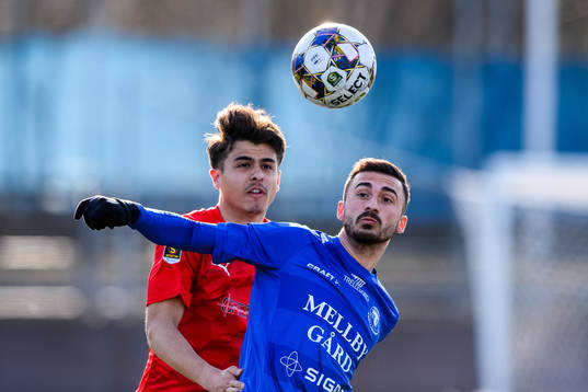 Vasalunds Alexander Duranic och Trelleborgs Simon Amin