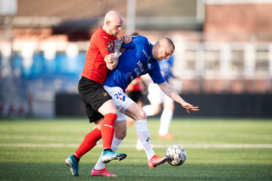 Vasalunds Zourab Tsiskaridze och Trelleborgs Mattias