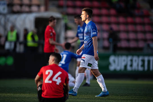 Trelleborgs Haris Brkic deppar