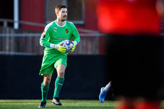 Vasalunds målvakt Filip Anger