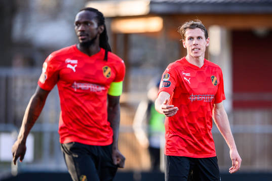 Vasalunds Kebba Ceesay och Philip Wiström