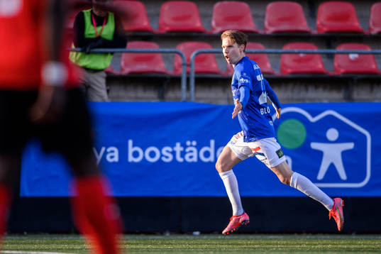 Trelleborgs Johan Blomberg jublar