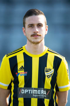 IFK Hässleholms A-trupp, porträttbild, Max Sandberg, i