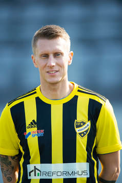 IFK Hässleholms A-trupp, porträttbild, Daniel Kardum, i