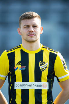 IFK Hässleholms A-trupp, porträttbild, Ivan Danielsson