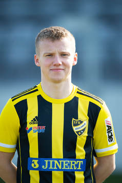 IFK Hässleholms A-trupp, porträttbild, Amel Crnalic, i