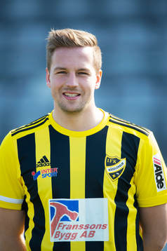 IFK Hässleholms A-trupp, porträttbild, Hampus Rydh, i