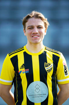 IFK Hässleholms A-trupp, porträttbild, Isaac Holmberg, i