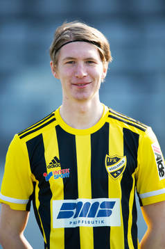 IFK Hässleholms A-trupp, porträttbild, Hugo Arvidsson, i