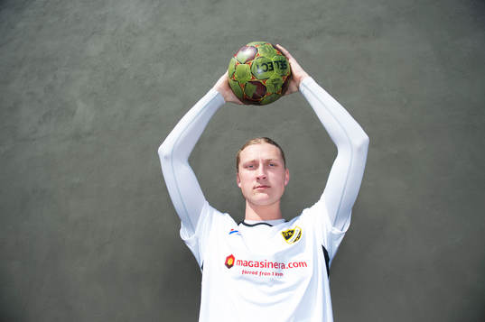 Profilen Carl Lundahl Persson, IFK Hässleholm, i